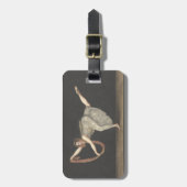 Pas-de-Shawl Dans Annette Kobler Amsterdam 1812 Bagagelabel (Voorkant verticaal)