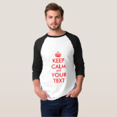 Pas de shirten van het Levensonderhoud Calm T met T-shirt (Voorkant volledig)