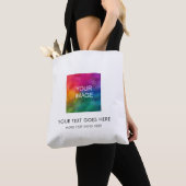 Pas de Sjabloon Trendy van de Tekst van het Afbeel Tote Bag (Dichtbij)