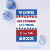 Pas de Sjabloon van de Campagne aan Flyer (Enkel)