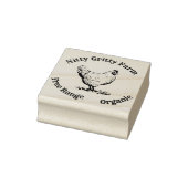 Pas de Stempel van het Kippenei Kleine Bedrijfs aa (Stempel)