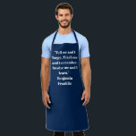 Pas de tekst van de Naam minimalistisch elegant bl Schort<br><div class="desc">Pas Naamtekst minimalistisch blauw wit Schort aan Pas aan,  personaliseer met naam,  citaat,  uitdrukking,  of tekst Groot voor koks,  koks,  aardewerk,  keramiek,  ambachten,  werk,  keuken,  bakken,  bbq,  grill,  en ook bedrijven en winkels,  enz</div>