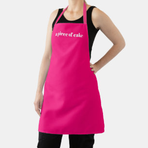 Pas de tekst van de Naam minimalistisch elegante h Schort