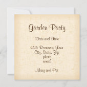 Pas de tekstuitnodiging aan (Achterkant)