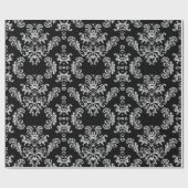 Pas de witte en zwarte  demask aan cadeaupapier (Vlak)