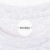 pas de zwarte tekst van de veranderingsnaam aan labels (Aangebracht)