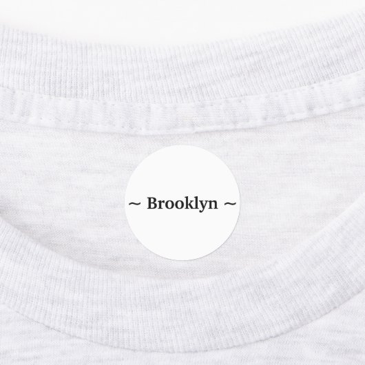 pas de zwarte tekst van de veranderingsnaam aan labels (Aangebracht)