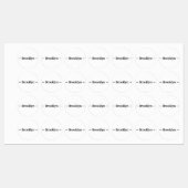 pas de zwarte tekst van de veranderingsnaam aan labels (Vel)