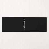 pas de zwarte tekst van de veranderingsnaam aan yogamat (Voorkant (horizontaal))