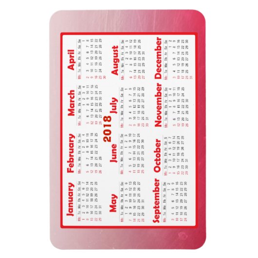 Pas deze 2018 Mini-koelkast aan Magneet (Verticaal)