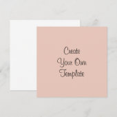 Pas deze 5,25-inch x5.25-inch uitnodigingen aan (Voorkant / Achterkant)