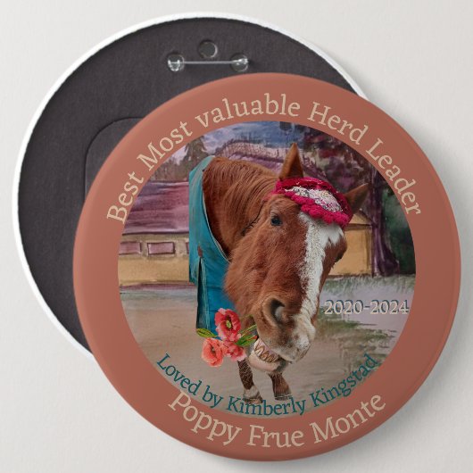 PAS DEZE AFSTUDEREN AWAD lint knop AAN Ronde Button 6,0 Cm (Voorkant /achterkant)