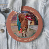 PAS DEZE AFSTUDEREN AWAD lint knop AAN Ronde Button 6,0 Cm (In situ)