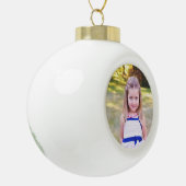 Pas deze Ball Ornament met uw Foto aan (Links)