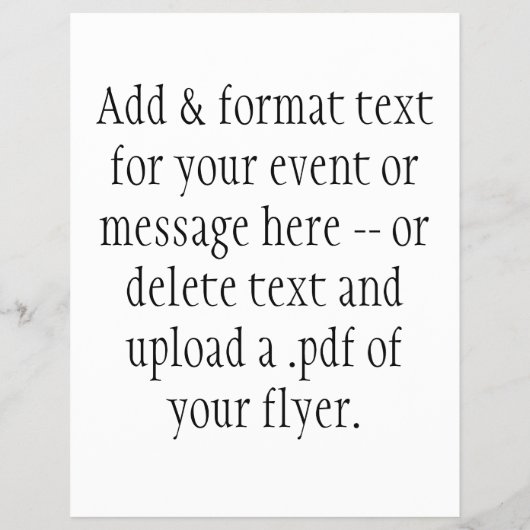 Pas deze brochure voor Uw Gebeurtenis aan (Achterkant)