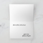 Pas deze Cute Boer Goat Birthday Kaart aan (Binnen)