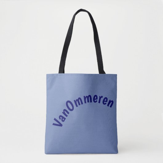 Pas deze geweldige Go Bag aan - Canvas tas (Voorkant)