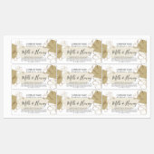 Pas deze handgemaakte Sjabloon van het Etiket van  Labels (Vel)