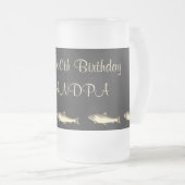 Pas deze Happy 60th Birthday opa aan Matglas Bierpul (Voorkant rechts)