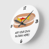 Pas deze Hot Dog afbeelding aan Ronde Klok (Hoek)