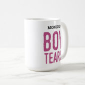 Pas deze Jongen Tears aan Koffiemok (Voorkant rechts)