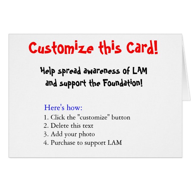 Pas deze kaart aan! (Voorkant Horizontaal)