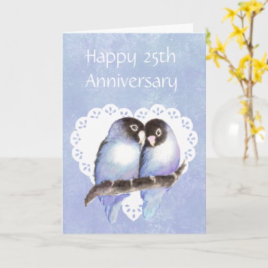 Pas deze leuke verjaardag Liefde vogel Humor aan Kaart (Gele Bloem)