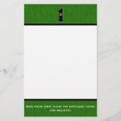 Pas deze Lucky Golfer Hole in één ontwerp aan!  Briefpapier (Voorkant)