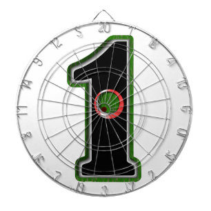 Pas deze Lucky Golfer Hole in één ontwerp aan! Dartbord