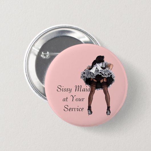 Pas deze Maid Button aan (Voorkant /achterkant)