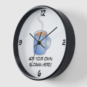 Pas deze Mok van grafische koffie aan (Hoek)