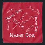 Pas deze sjabloon aan, NAAM PET, Bandana<br><div class="desc">hallo klant kunt u tussenbeide komen bij het schrijven van dit product en het aanpassen aan uw wensen. Het opnemen van de naam of het telefoonnummer in de kraag kan nuttig zijn voor het hoesje van het verlies van je hond of kat. Om dit te doen kijk op de rechterkant...</div>