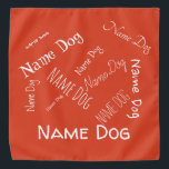 Pas deze sjabloon aan, NAAM PET, Bandana<br><div class="desc">hallo klant kunt u tussenbeide komen bij het schrijven van dit product en het aanpassen aan uw wensen. Het opnemen van de naam of het telefoonnummer in de kraag kan nuttig zijn voor het hoesje van het verlies van je hond of kat. Om dit te doen kijk op de rechterkant...</div>