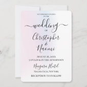 Pas deze subtiele pastelachtergrond aan kaart (Voorkant)