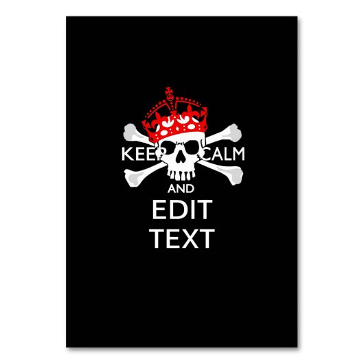 Pas deze Tekst aan houdt de Kalm aan Kromme Kaart (Voorkant)