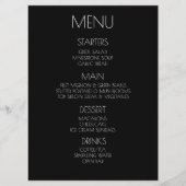 Pas dit aan - Maak je eigen aangepaste menu (Voorkant)