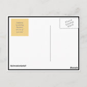 Pas dit aan! Voeg je kunst of foto toe Briefkaart (Achterkant)