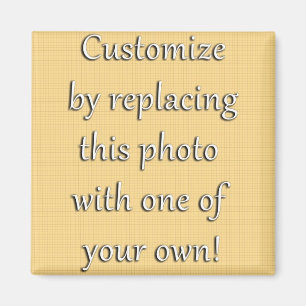 Pas dit aan! Voeg je kunst of foto toe Magneet