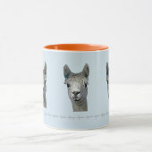 Pas dit Alpaca Alpakka Alpaka Alpaga aan Mok (Midden)