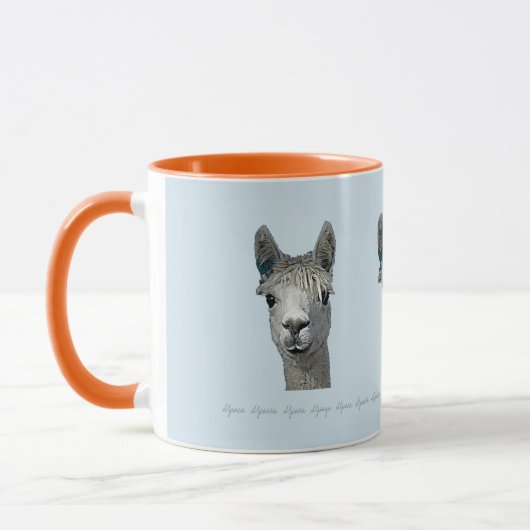 Pas dit Alpaca Alpakka Alpaka Alpaga aan Mok (Links)