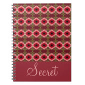 Pas dit Gepatterde Geheime Notitieboek aan (Voorkant)