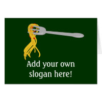 Pas dit grafisch Pasta Spaghetti aan