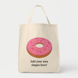 Pas dit Grafisch van de Ring Doughnut aan Tote Bag
