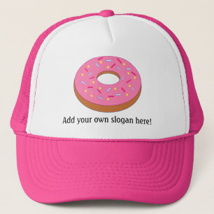 Pas dit Grafisch van de Ring Doughnut aan Trucker Pet