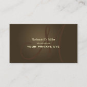 Pas dit monogram visitekaartje aan (Voorkant)