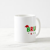 Pas dit ontwerp aan: Bruh-meme Grappig kerstfeest Koffiemok (Voorkant rechts)