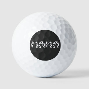 Pas dit ontwerp aan: Cow Mama Verjaardag Golfballen