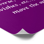 Pas dit Poster aan - Happy Buddha (Hoek)