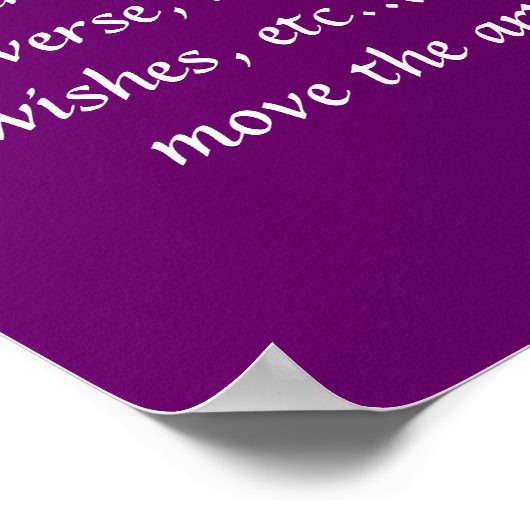 Pas dit Poster aan - Happy Buddha (Hoek)