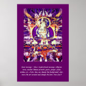 Pas dit Poster aan - Happy Buddha (Voorkant)